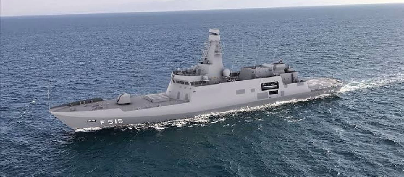 Καθέλκυση της πρώτης φρεγάτας κλάσης I για το τουρκικό Ναυτικό